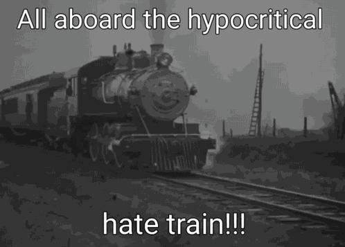 Fauxpauper Hate Train GIF