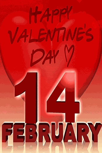 February 14 Happy Valentine'S Day GIF