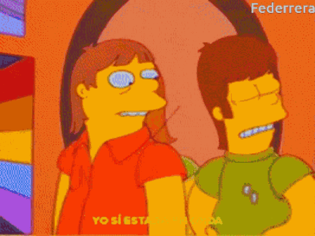 Federrera Abuelo Simpson GIF
