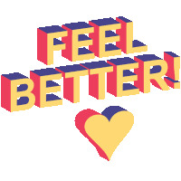 Feel Better Get Well Soon Sticker
