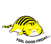 Feel Good Friday Happy Friday Sticker
