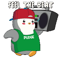 Feel The Beat Jam Sticker