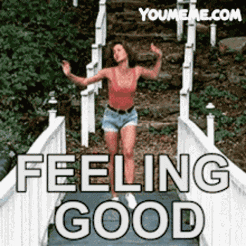 Feeling Good Cool GIF