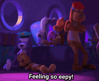 Feeling So Eepy Dogs GIF