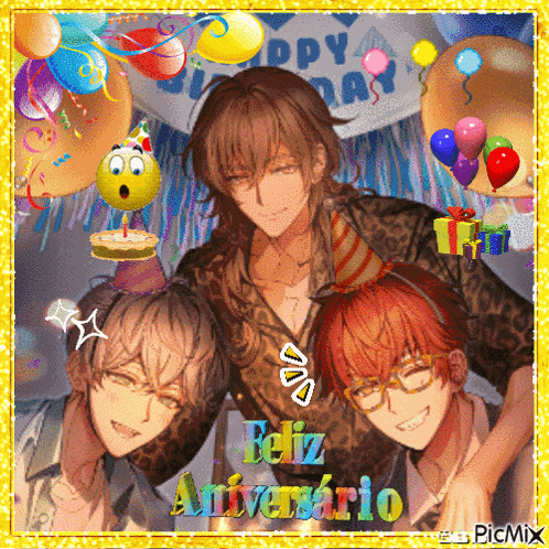Feliz Aniversário Feliz Aniversario GIF