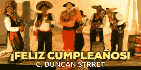 Feliz Cumpleanos Mexican GIF