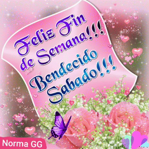 Feliz Fin De Semana Bendecido Sabado GIF