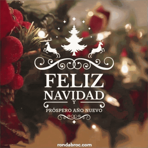 Feliz Navidad Merry Christmas GIF