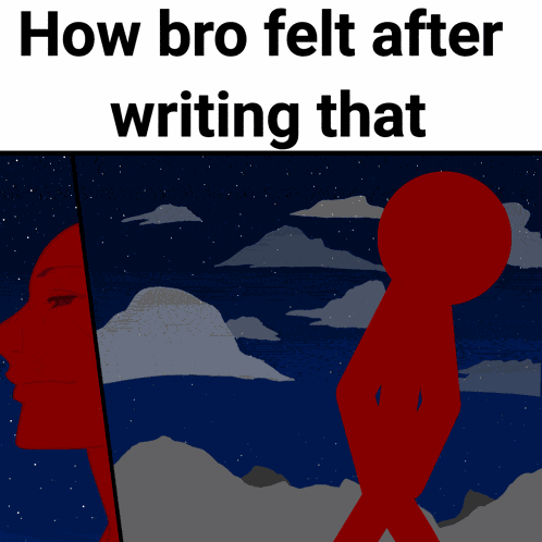 Felt Writing Meme