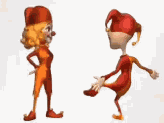 Female Clown Dancing Clown GIF