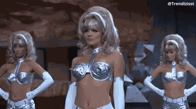 Fembots Bra Pistols GIF