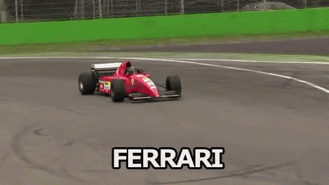Ferrari Enzo Ferrari Scuderia Ferrari Macchina Velocità Formula 1 GIF