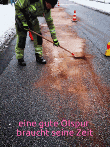 Feuerwehr ölspur GIF
