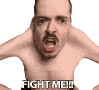 Fight Me Cocky Sticker