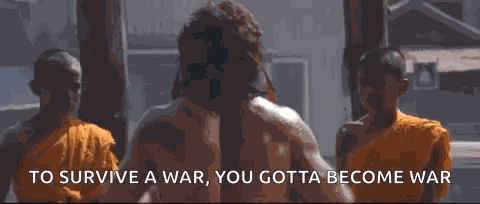 Fight Rambo GIF