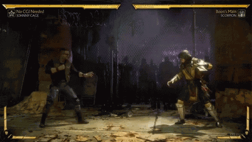 Fighting Game Attacks GIF