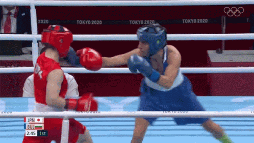 Fighting Tsukimi Namiki GIF