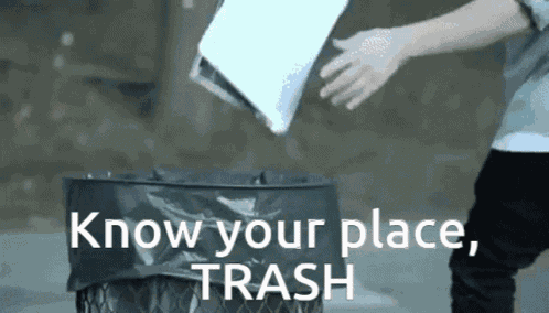 Filthy Frank Know Your Place GIF
