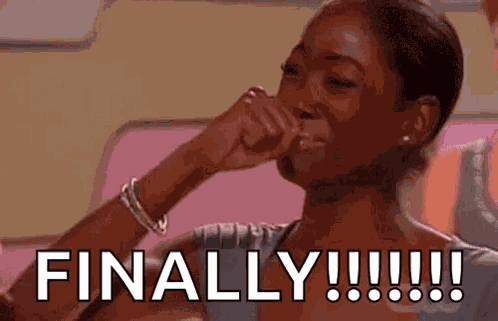 Finally Yes GIF