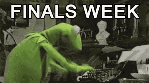 Finals Week GIF