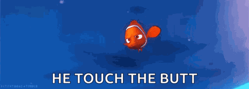 Finding Nemo Butt GIF