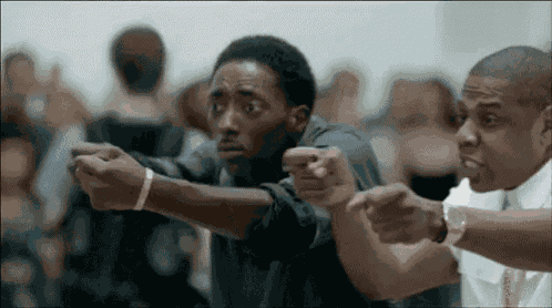 Finger Guns Jay Z GIF