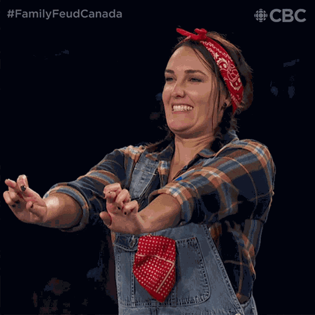 Fingers Crossed Family Feud Canada GIF
