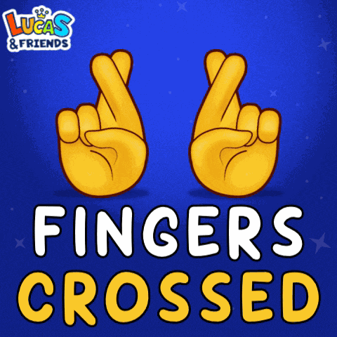 Fingers Crossed Good Luck GIF