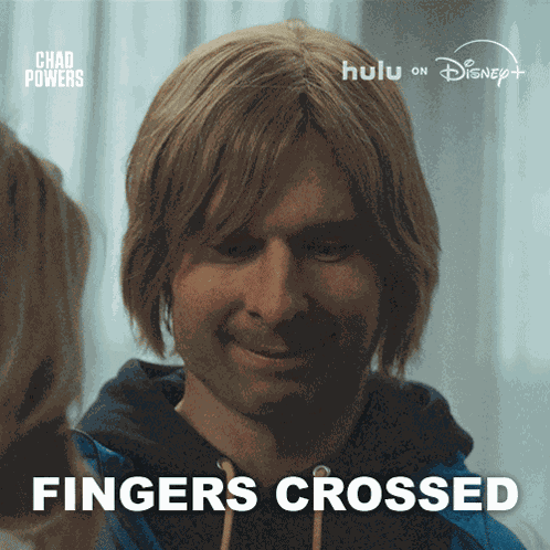Fingers Crossed Russ Holliday GIF