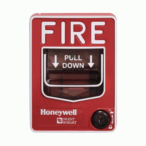 Fire Alarm Pull Station GIF