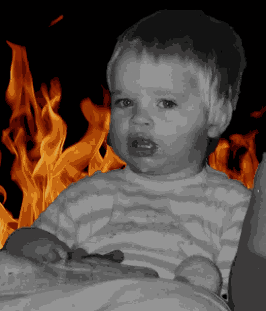 Fire Baby Crying Meme