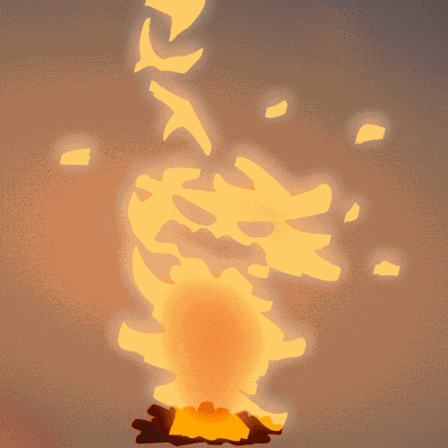 Fire Burns GIF