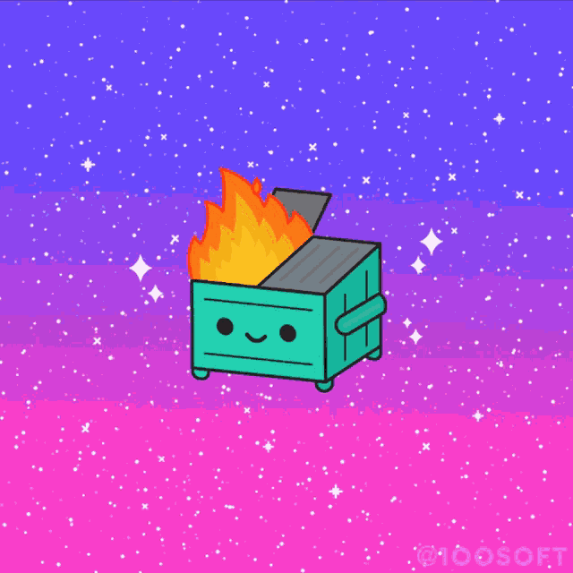 Fire Dumpster GIF