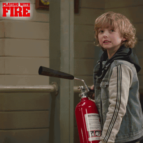 Fire Extinguisher Foam GIF
