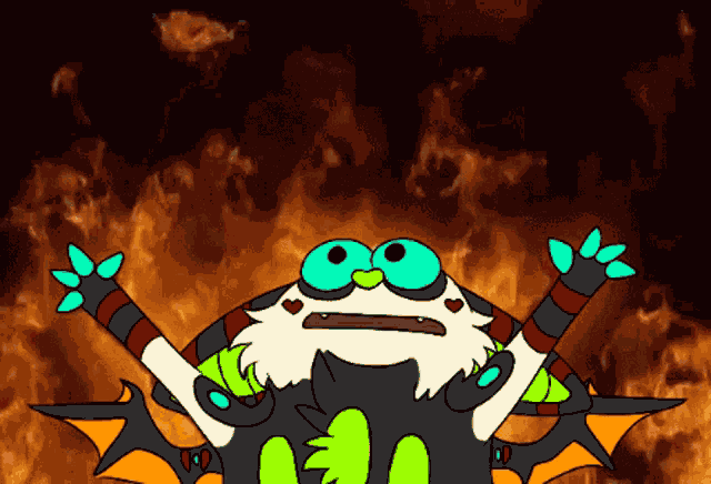 Fire Furry GIF