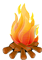 Fire Sticker