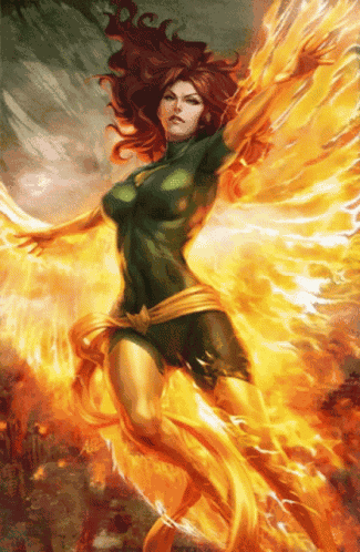 Fire Lady GIF