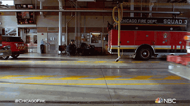 Fire Trucks Chicago Fire GIF