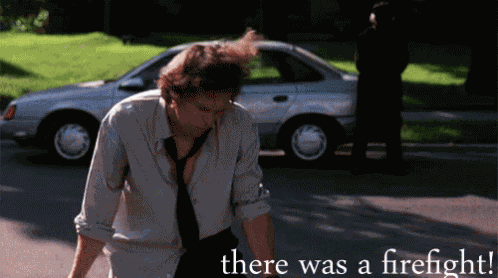 Firefight There Was A Fire Fight GIF
