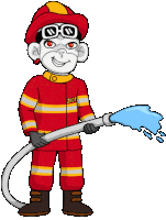 Firefighter Fireman Sticker