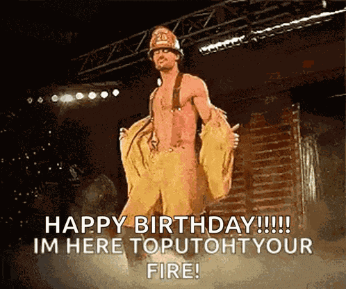 Fireman Stripper GIF
