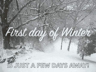 First Day Of Winter Happy Winter GIF