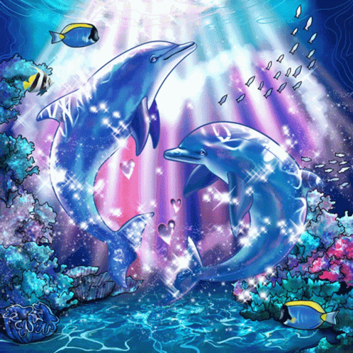 Fish Dolphin GIF
