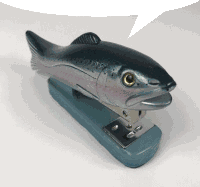 Fish Speech Bubble Sticker