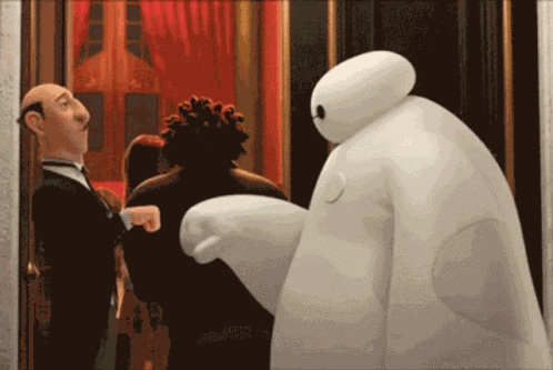 Fist Bump Big Hero6 GIF