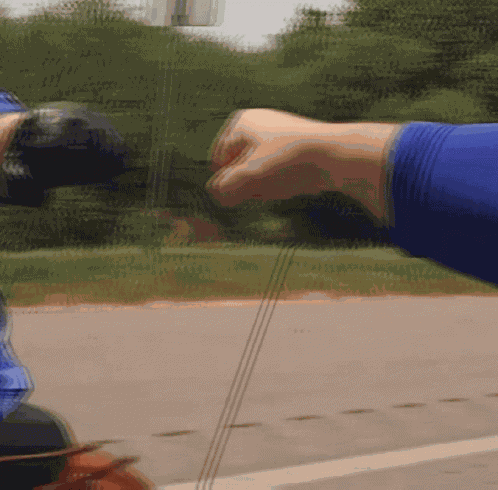 Fist Bump Motorcycle Fist Bump GIF