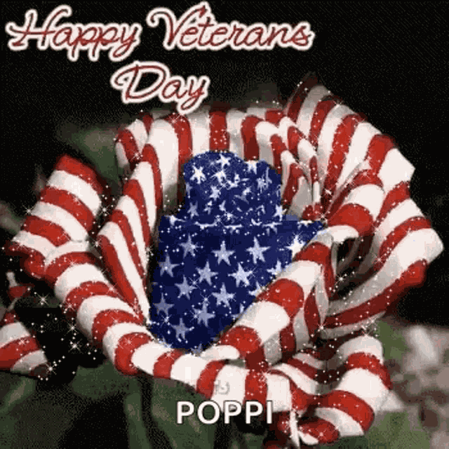 Flag Day Happy Veterans Day GIF