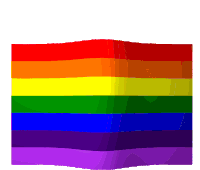 Flag Rainbow Sticker GIF