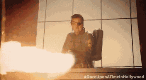 Flame Thrower Kill It GIF