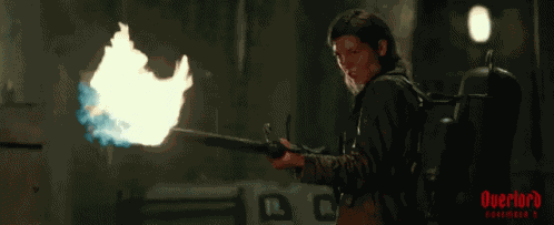 Flamethrower Fireman GIF